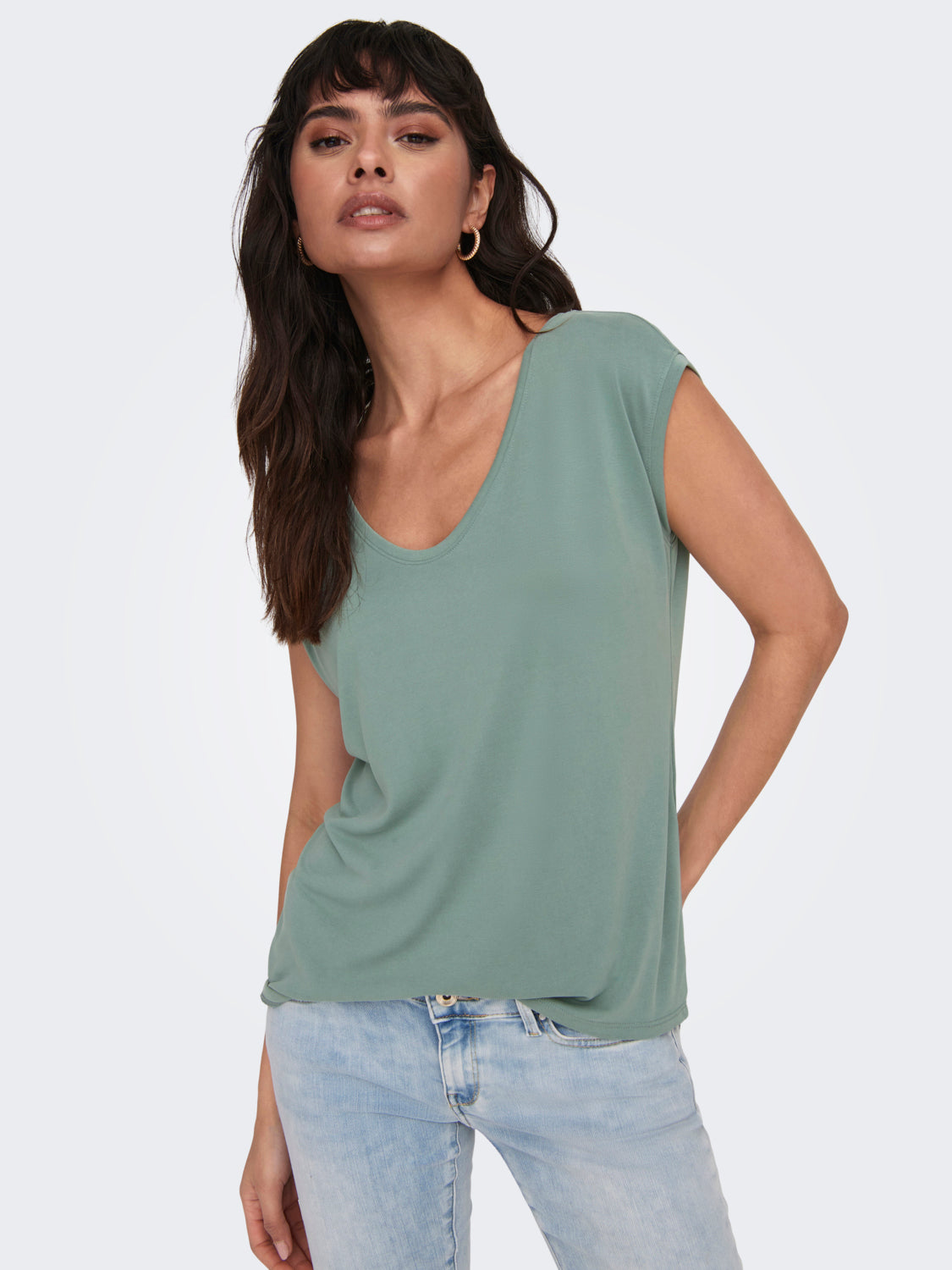 ONLPAM T-Shirts & Tops - Chinois Green