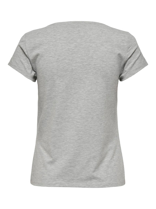 PGCARRO T-Shirt - Light Grey Melange