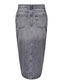 ONLBIANCA Midi Skirt - Medium Grey Denim