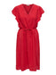 PGALVINA Midi Dress - True Red