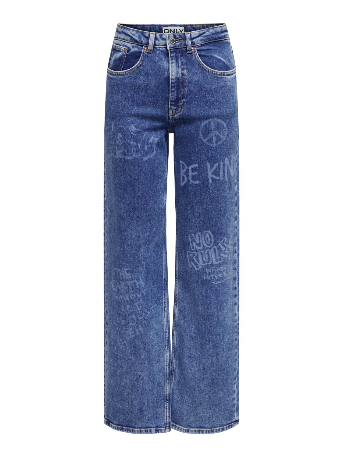 ONLJUICY Jeans - Medium Blue Denim