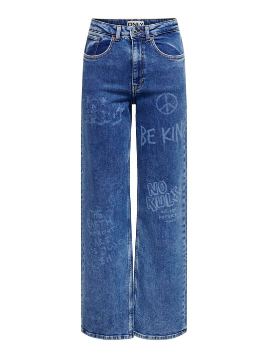 ONLJUICY Jeans - Medium Blue Denim