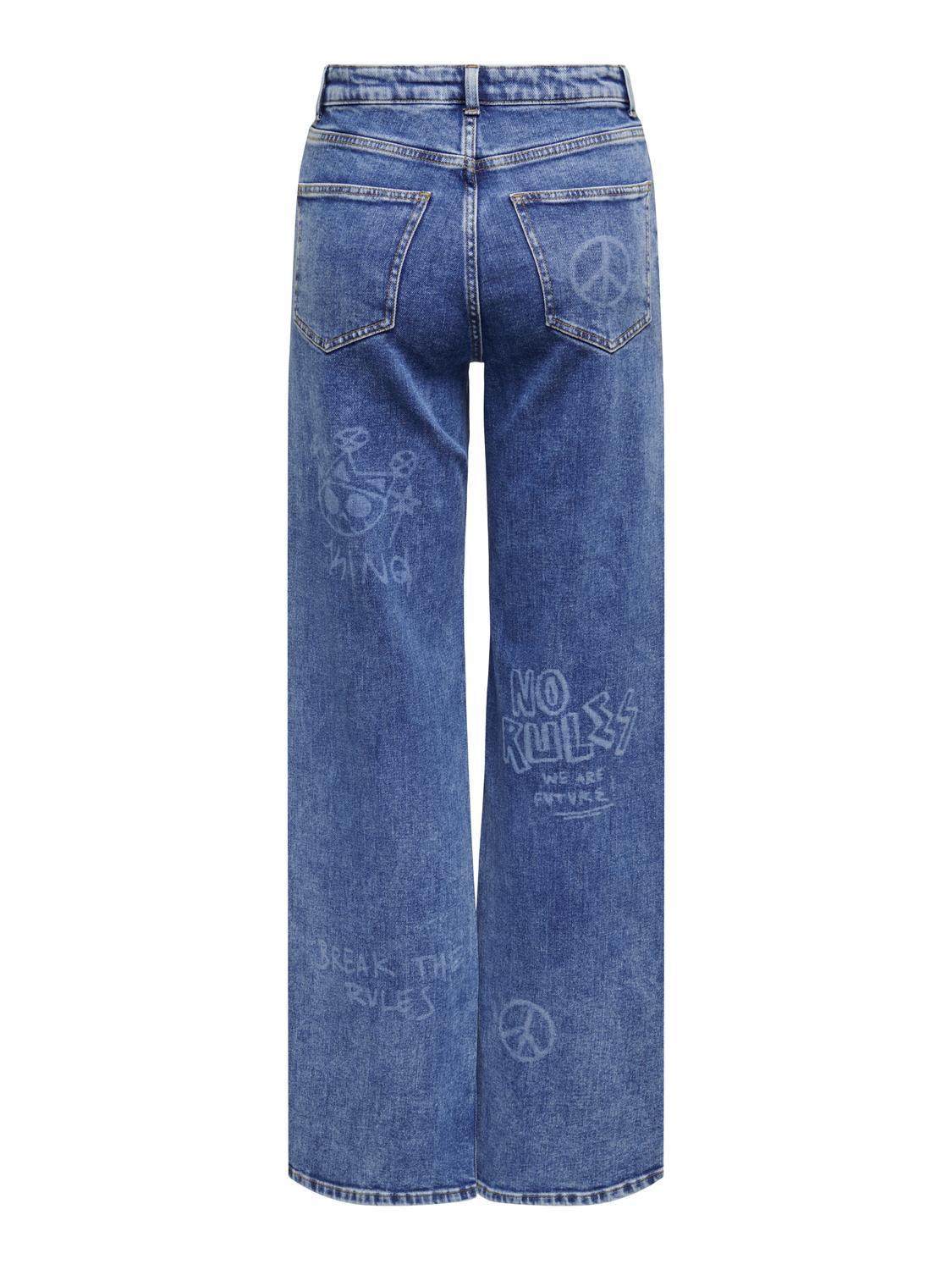 ONLJUICY Jeans - Medium Blue Denim