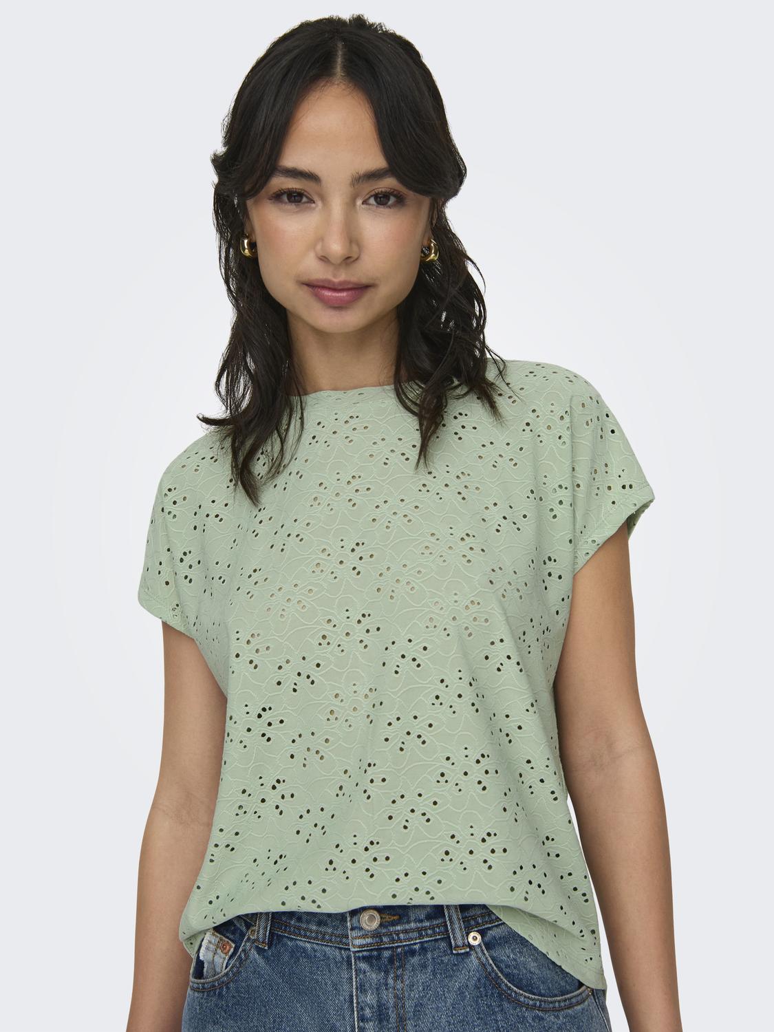ONLSMILLA T-Shirts & Tops - Frosty Green