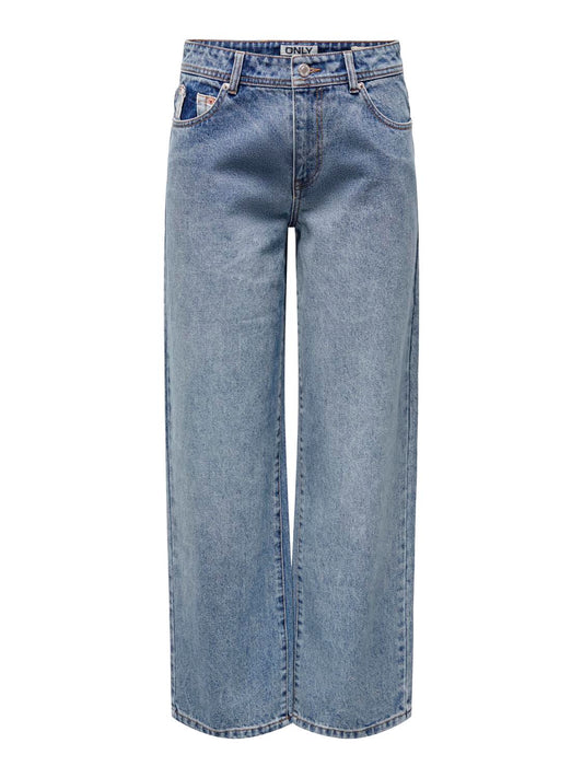 ONLCOLLETTE Jeans - Medium Blue Denim