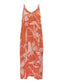 PGMANUELA Long Dress - Burnt Orange