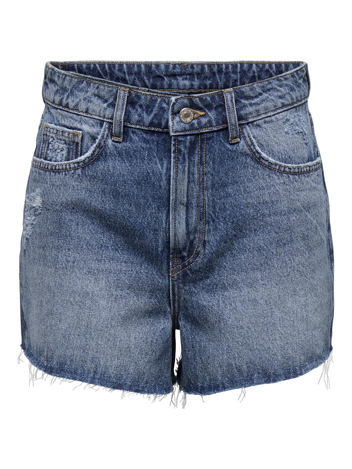 ONLGABI Shorts - Medium Blue Denim