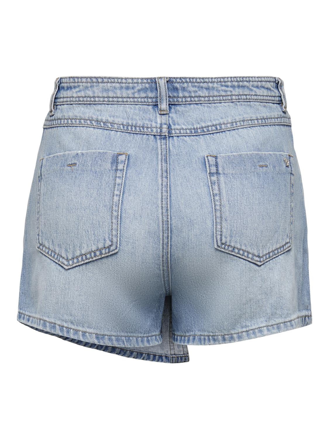 ONLLESLY Shorts - Light Blue Denim