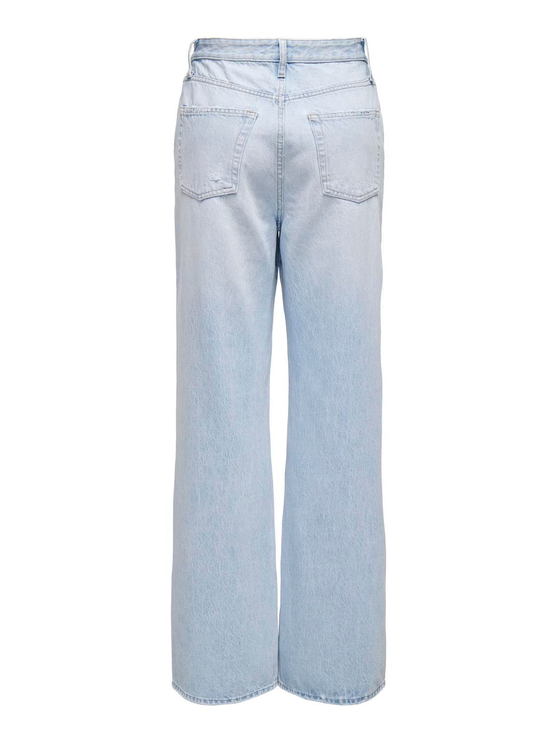 ONLHOPE Jeans - Light Blue Bleached Denim