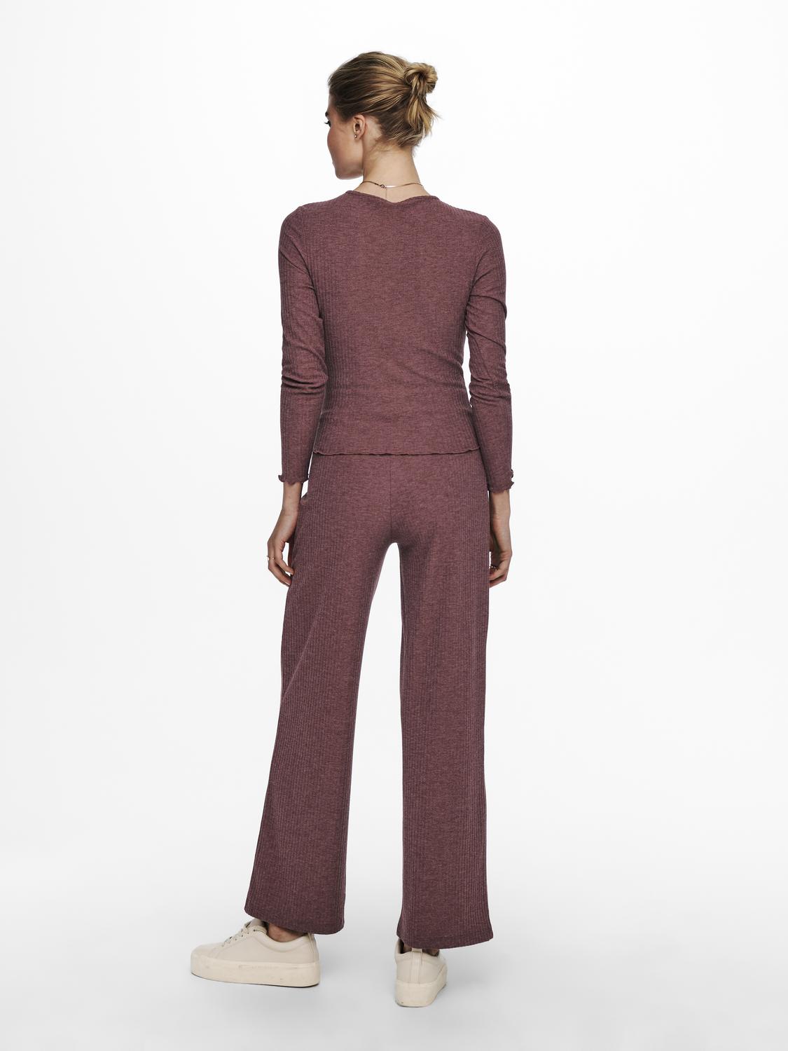 ONLEMMA Trousers - Rose Brown