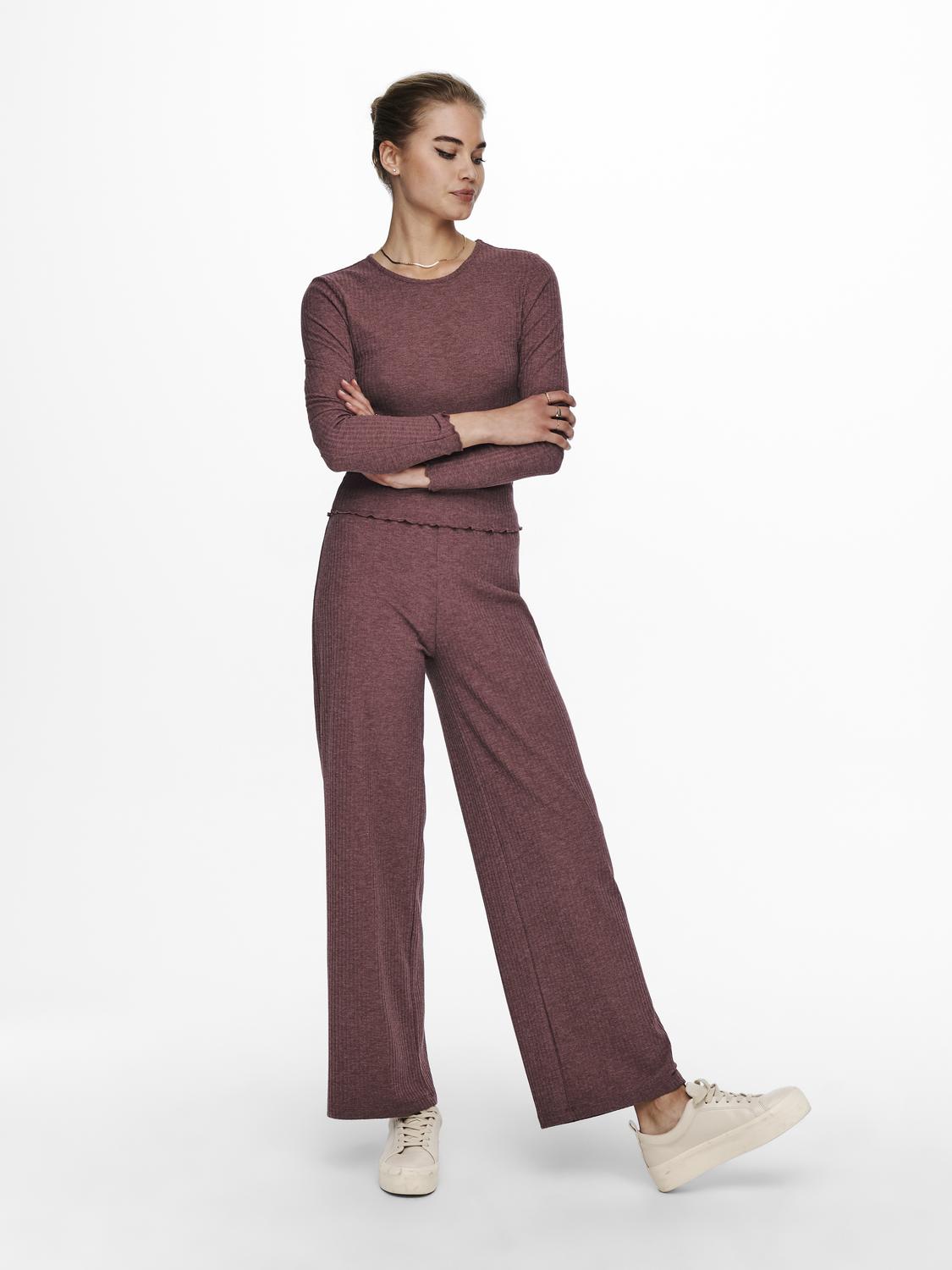 ONLEMMA Trousers - Rose Brown