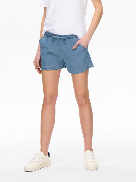 ONLPEMA Shorts - Medium Blue Denim