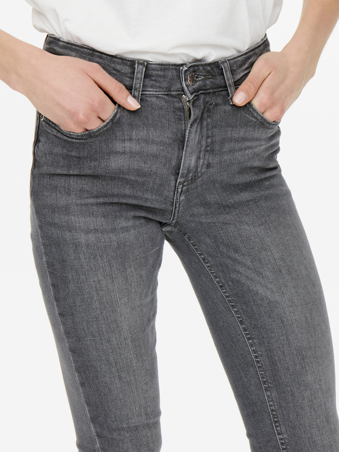 ONLBLUSH Jeans - Grey Denim