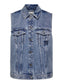 ONLEKAT Waistcoat - Light Blue Denim