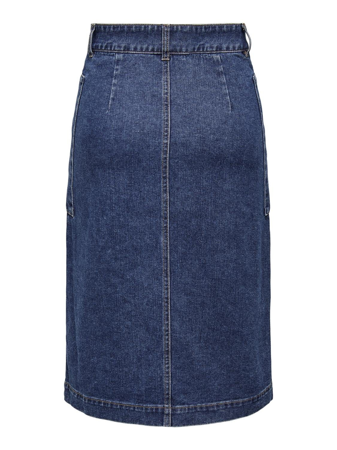 JDYOLIVIA Skirt - Dark Blue Denim